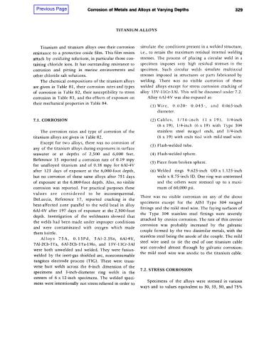 Sea Water Corrosion Handbook