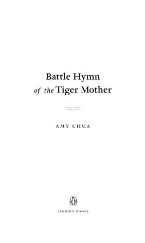 Battle Hymn of the Tiger Mother