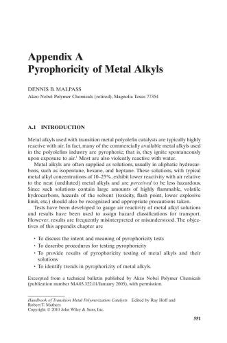 Handbook of Transition Metal Polymerization Catalysts