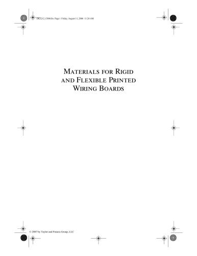 Materials for Rigid and Flexible Printed Wiring Boards (Electrical and Computer Engineering)