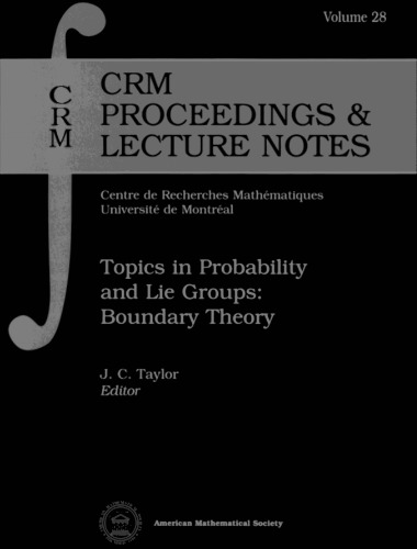 Topics in probability and Lie groups: boundary theory
