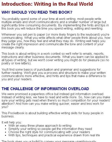 Writing Skills Pocketbook. Stella Collins & Beth Curl