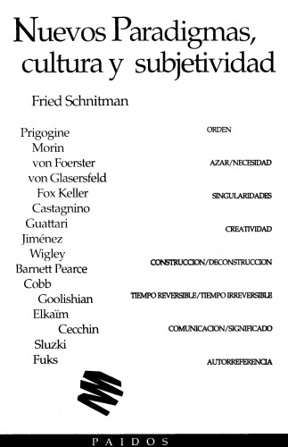 Nuevos paradigmas, cultura y subjetividad