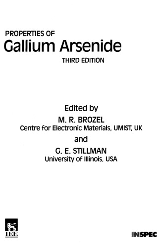 Properties of Gallium Arsenide