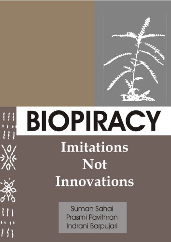 Biopiracy. Imitations not Innovations