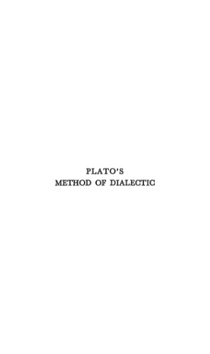 Plato's method of dialectic