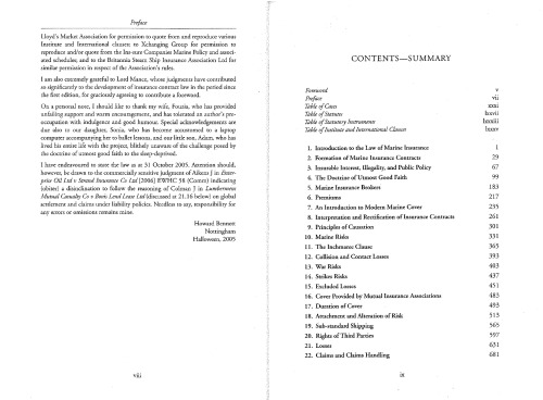 Law of Marine Insurance