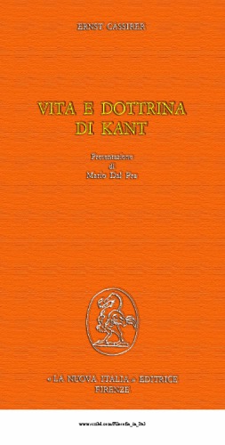 Vita e dottrina di Kant