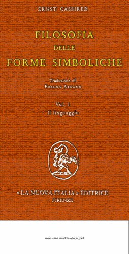 Filosofia delle forme simboliche: il linguaggio