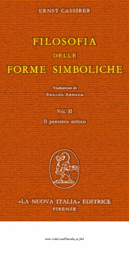 Filosofia delle forme simboliche: il pensiero mitico