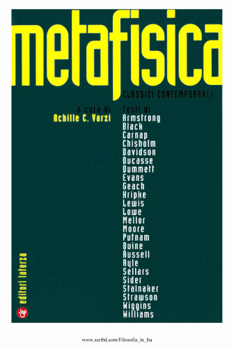 Metafisica. Classici contemporanei