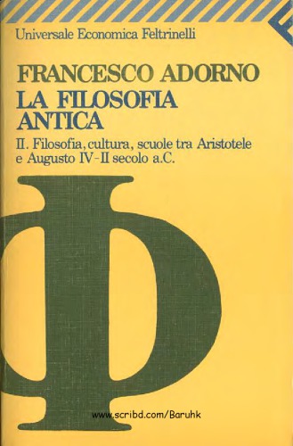 La filosofia antica. Volume 2
