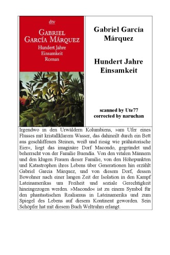 Hundert Jahre Einsamkeit