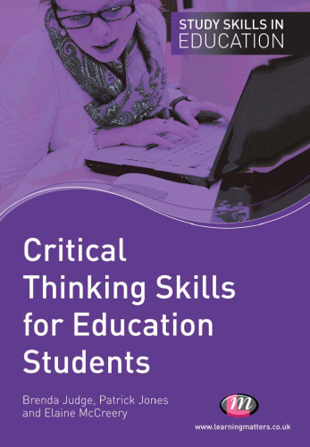 Critical Thinking Skills for Education Students