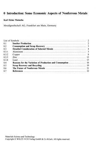 Structure and Properties of Nonferrous Alloys