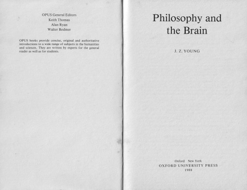 Philosophy and the Brain