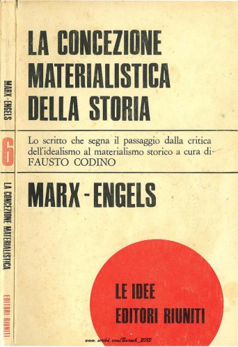 La concezione materialistica della storia