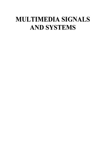 Multimedia Signals and Systems