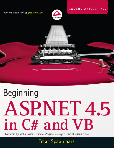 Beginning ASP.NET 4.5: in C# and VB