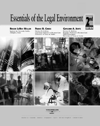 Essentials of the Legal Environment