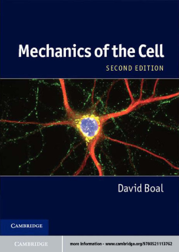 Mechanics of the cell