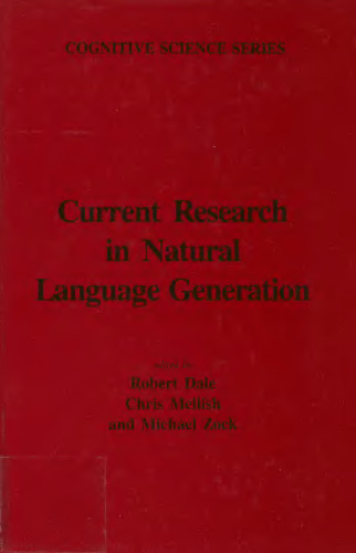 Current research in natural language generation
