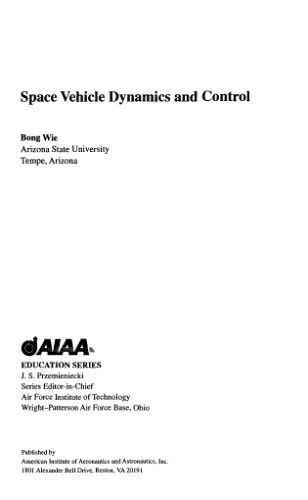 Space Vehicle Dynamics and Control