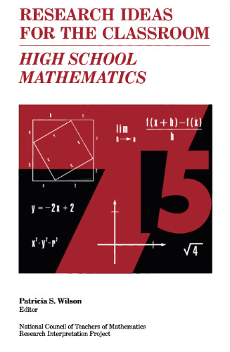 Research ideas for the classroom: high school mathematics