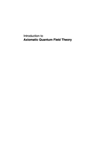 Introduction to Axiomatic Quantum Field Theory
