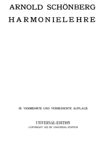 Harmonielehre