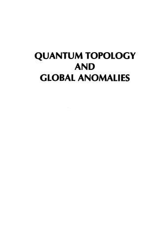 Quantum topology and global anomalies