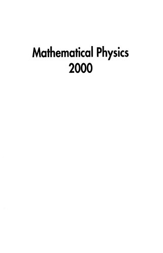Mathematical physics 2000