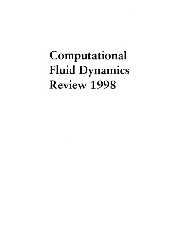 Computational fluid dynamics review 1998