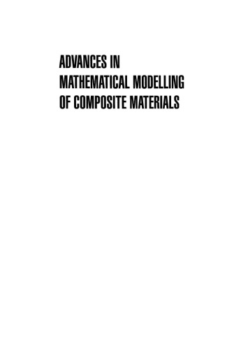 Advances in Mathematical Modelling of Composite Materials