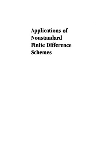 Applications of nonstandard finite difference schemes