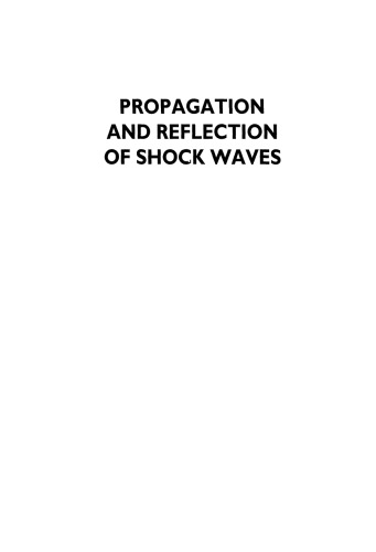 Propagation and Reflection of Shock Waves