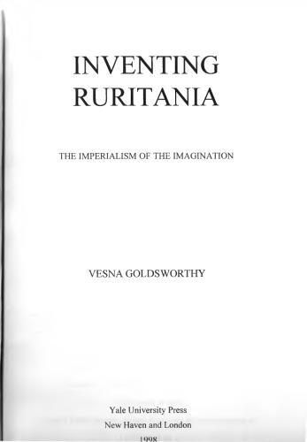 Inventing Ruritania: The Imperialism of the Imagination