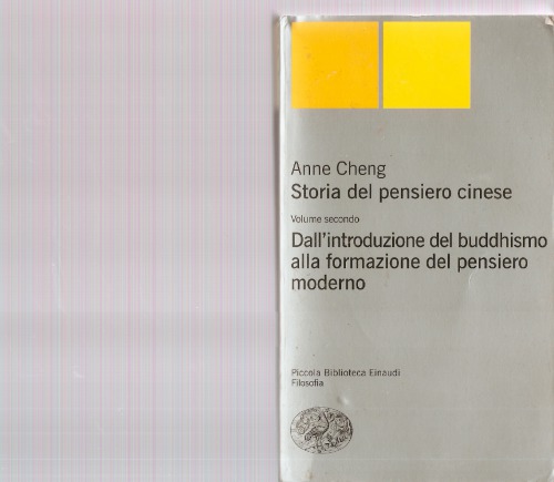 Storia del pensiero cinese