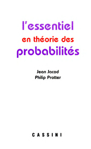 L'essentiel en théorie des probabilités (Licence Master)