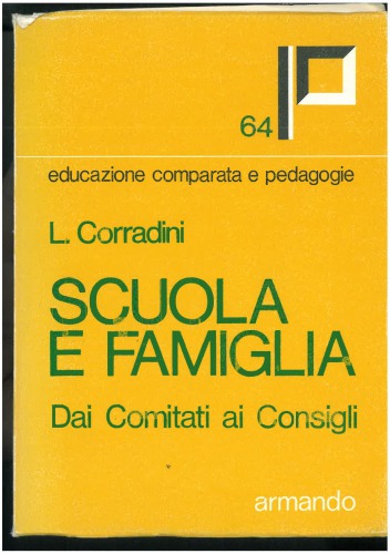 Scuola e famiglia. Dai comitati ai consigli