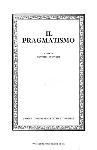 Il pragmatismo