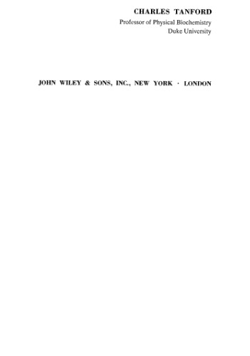 Physical Chemistry of Macromolecules