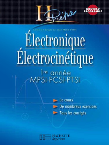 Electronique Electrocinétique HPrépa MPSI PCSI PTSI