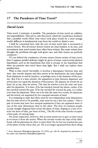 The Paradoxes of Time Travel