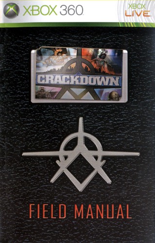 Crackdown (UK) X-Box 360 Manual