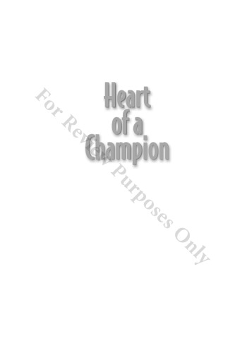 Heart of a champion : the Dominique Dawes story