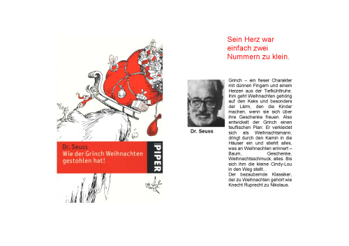 Wie der Grinch Weihnachten gestohlen hat