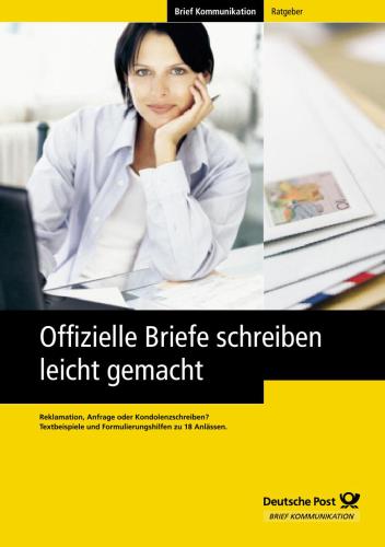 Offizielle Briefeschreiben
