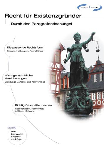 Recht für Existenzgründer Durch den Paragrafendschungel