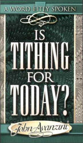 Is tithing for today?
